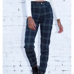 Plaid Tartan Pants - Brandy Melville/J. Galt